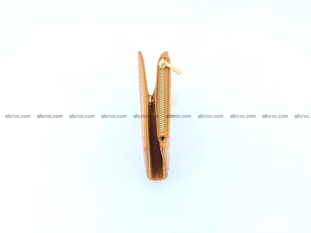 Crocodile skin vertical wallet HK 1040 Foto 6