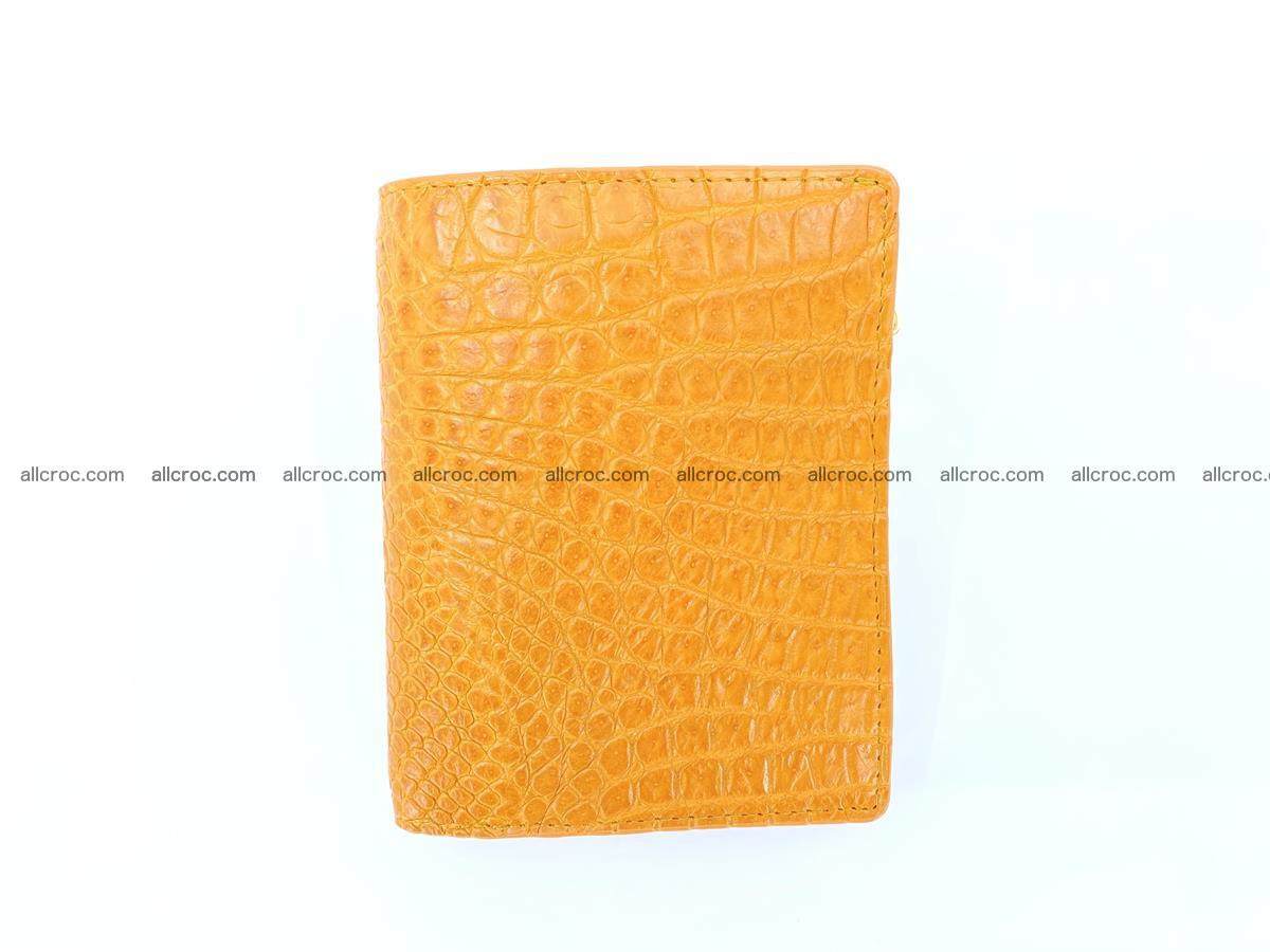 Crocodile skin vertical wallet HK 1040 Foto 0