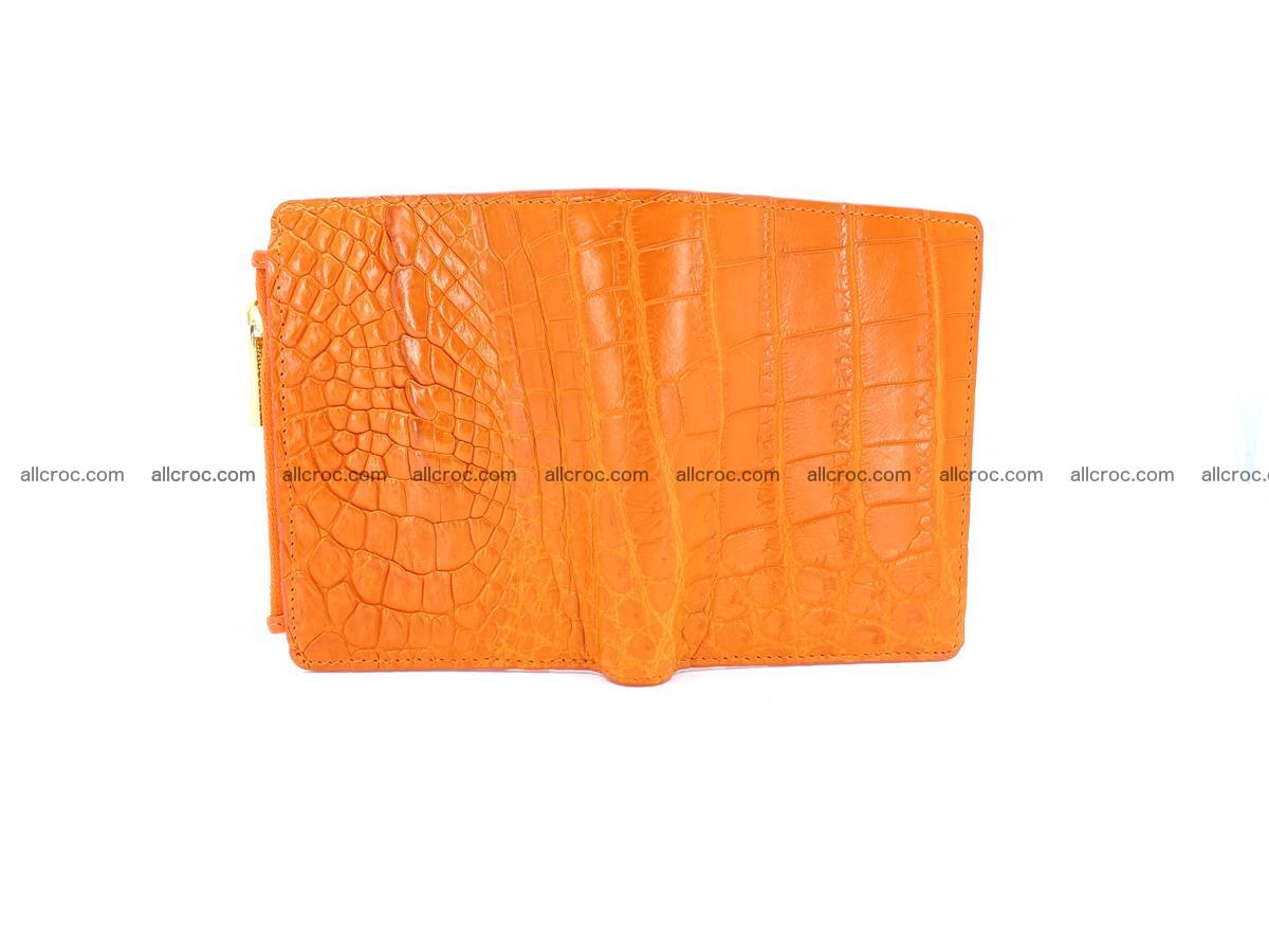 Crocodile skin vertical wallet HK 1045 Foto 2