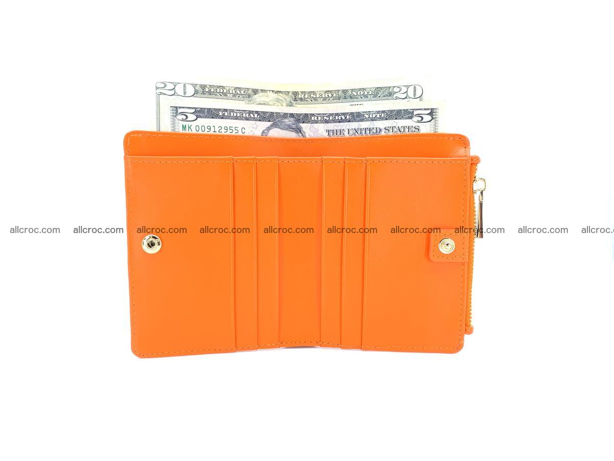 Crocodile skin vertical wallet HK 1045 Foto 5