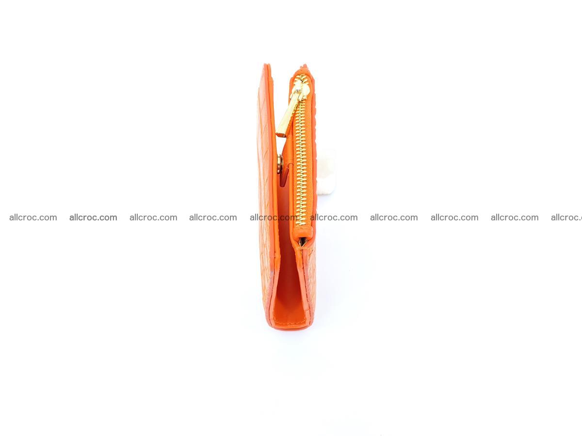 Crocodile skin vertical wallet HK 1045 Foto 6