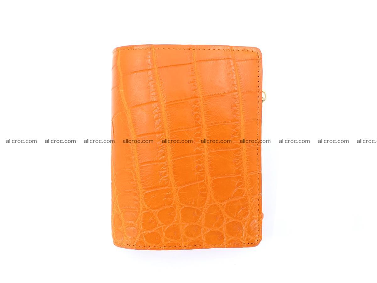 Crocodile skin vertical wallet HK 1045 Foto 0