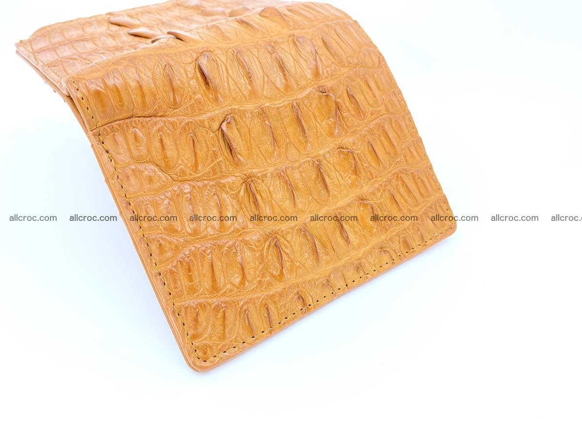 Crocodile skin vertical wallet HK 1039 Foto 3