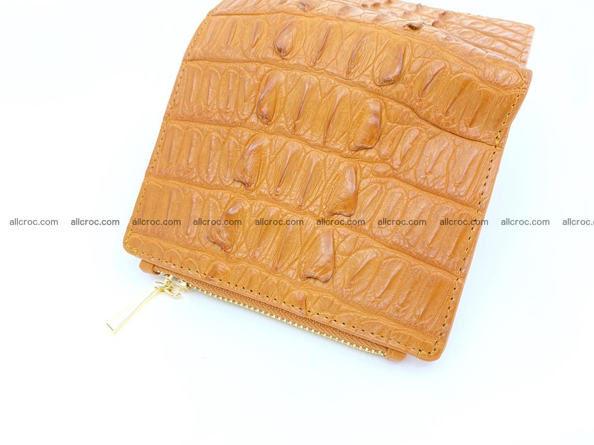 Crocodile skin vertical wallet HK 1039 Foto 4