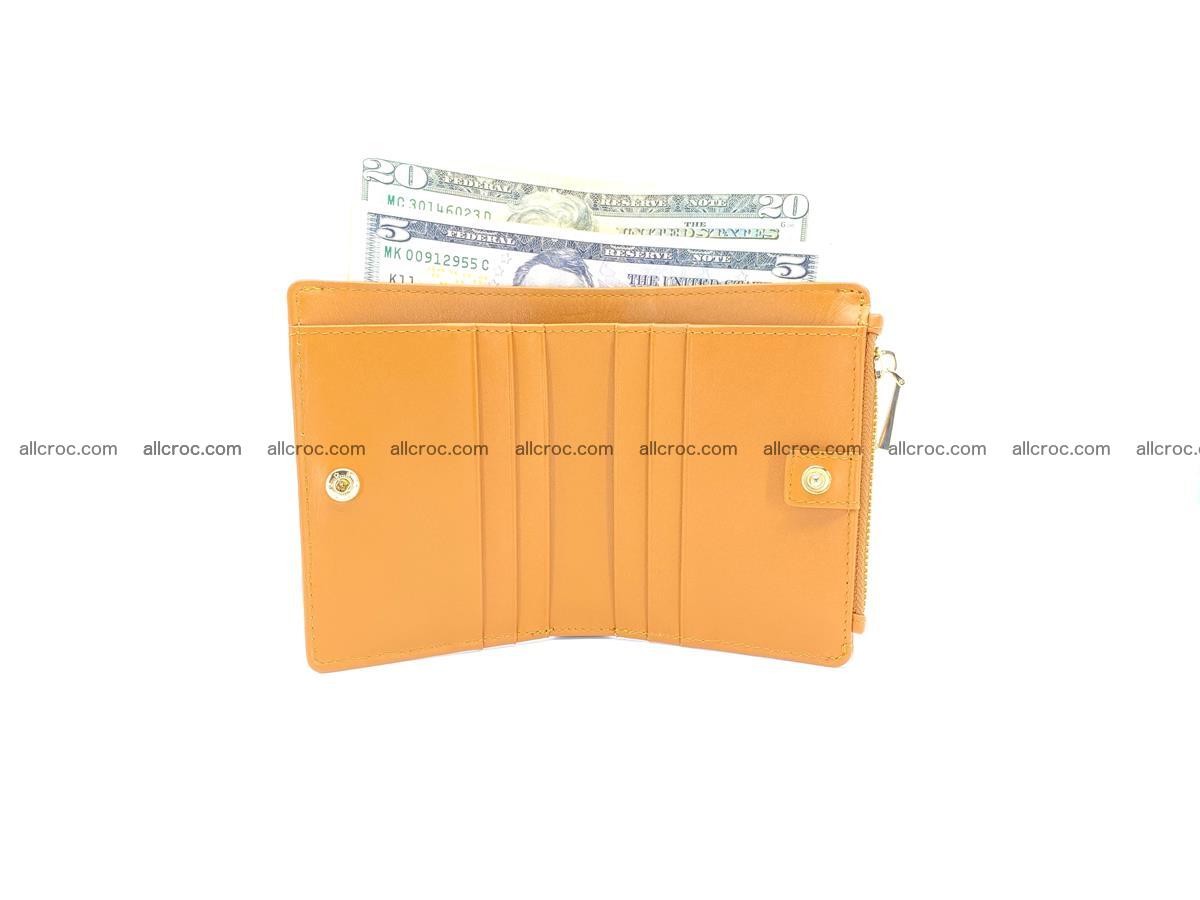 Crocodile skin vertical wallet HK 1039 Foto 5
