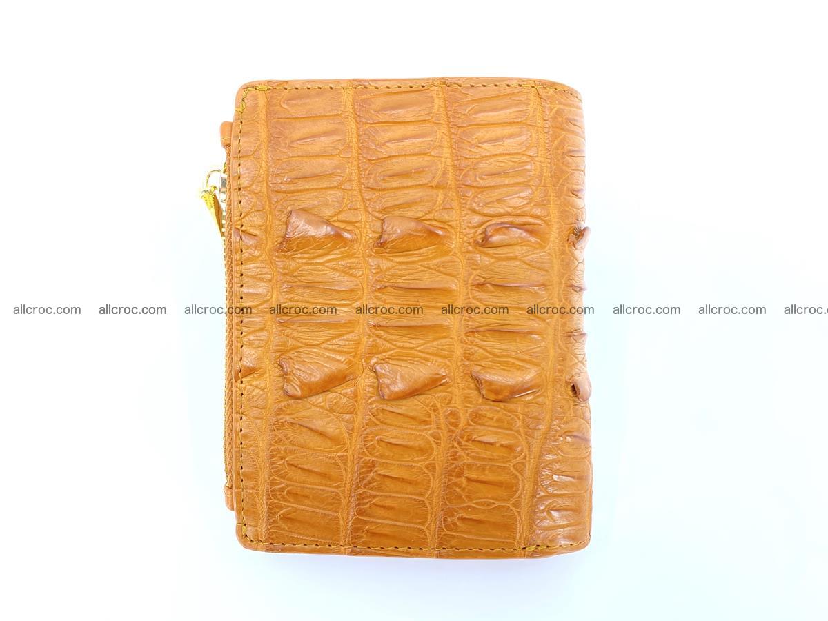 Crocodile skin vertical wallet HK 1039 Foto 1