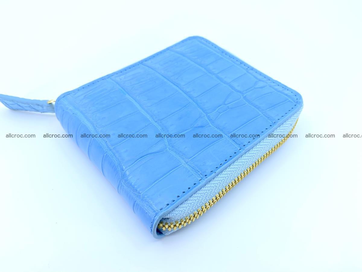 Crocodile skin wallet, billfold small 1433 Foto 1