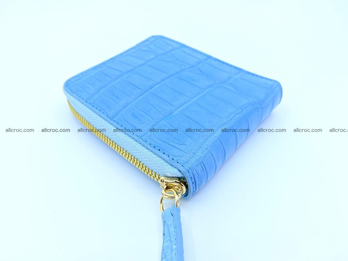 Crocodile skin wallet, billfold small 1433 Foto 3