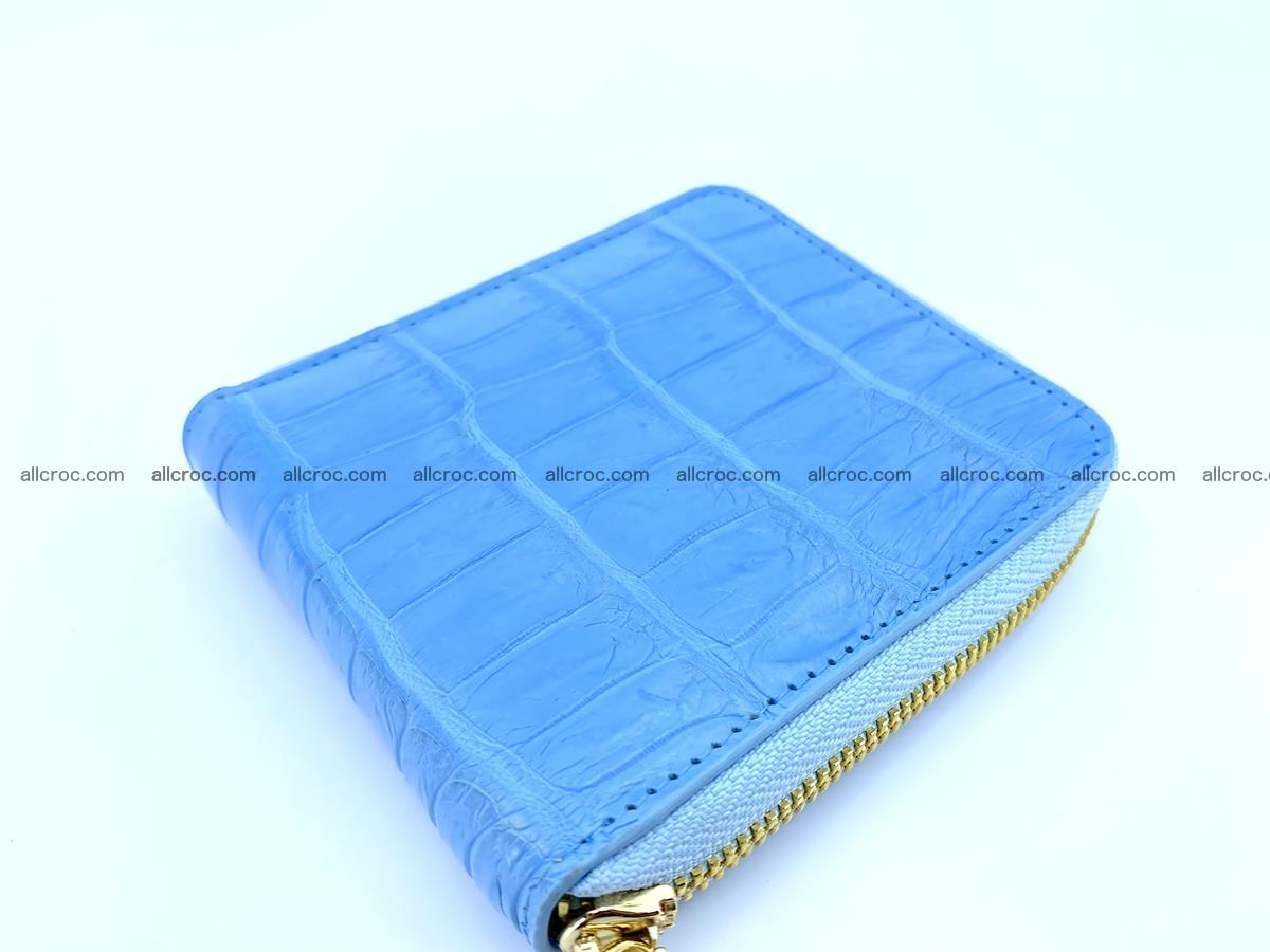 Crocodile skin wallet, billfold small 1433 Foto 4