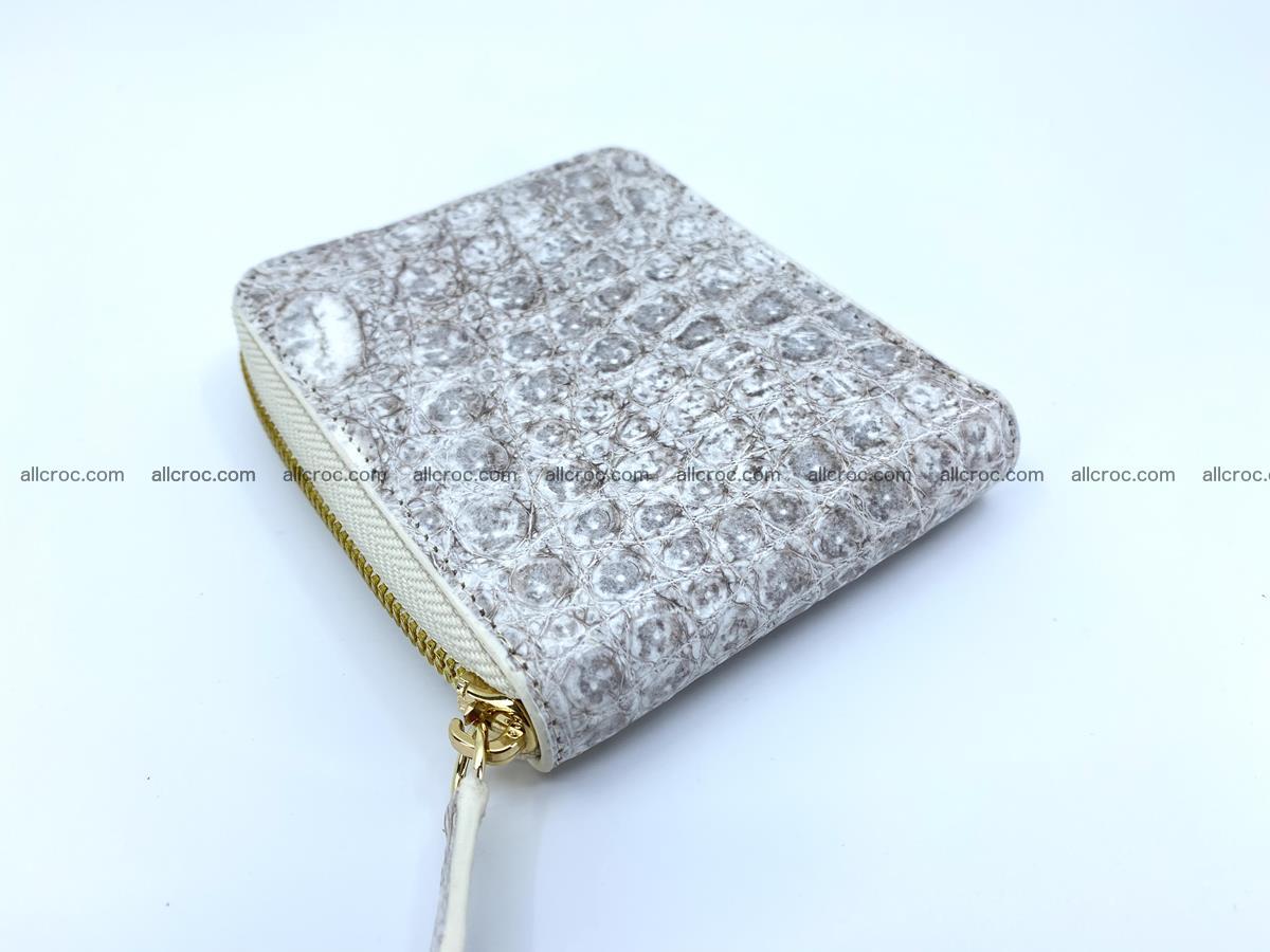 Crocodile skin wallet, billfold small 1435 Foto 3