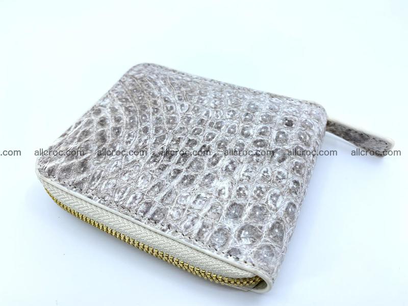 Crocodile skin wallet, billfold small 1435