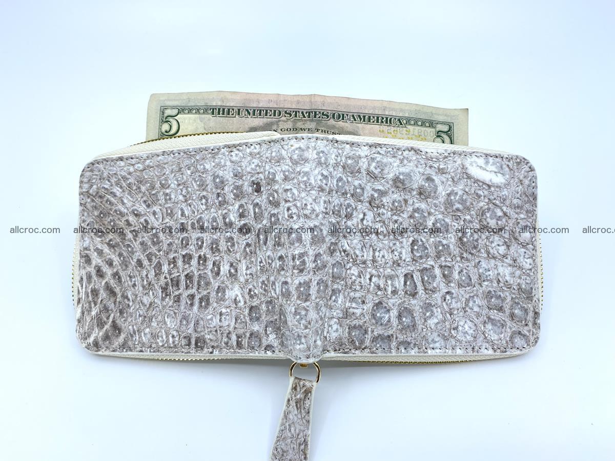 Crocodile skin wallet, billfold small 1435 Foto 6