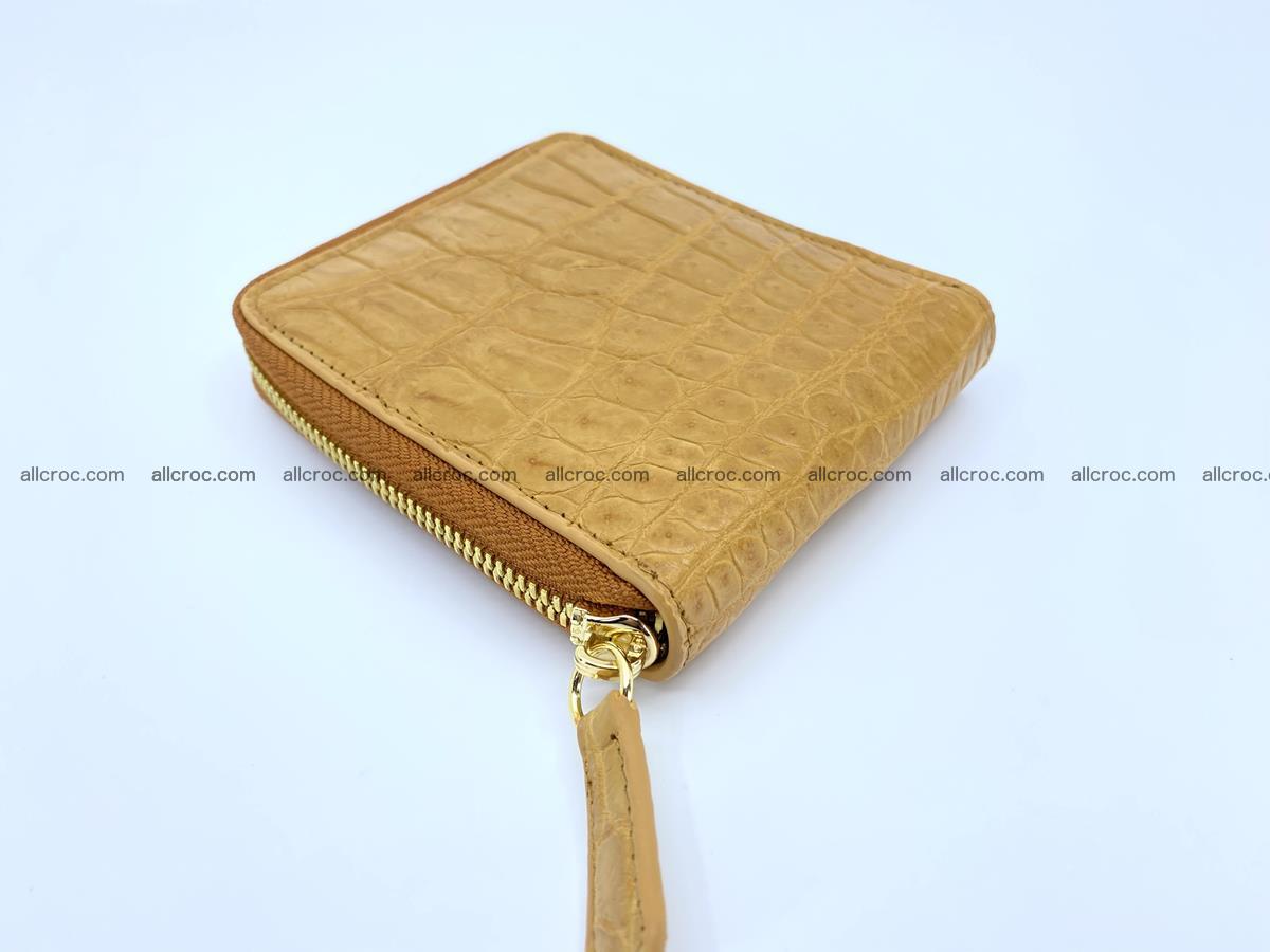 Crocodile skin wallet, billfold small 1434 Foto 3