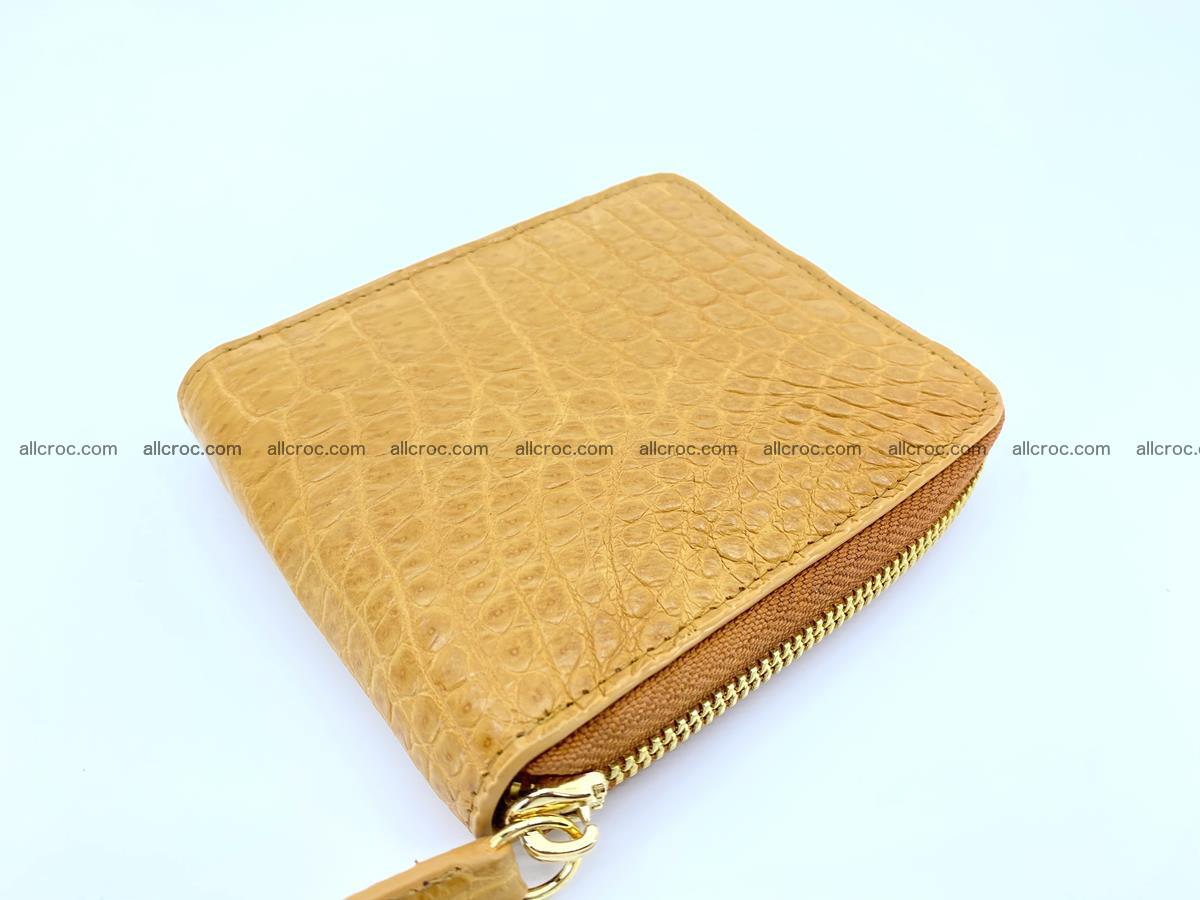Crocodile skin wallet, billfold small 1434 Foto 4