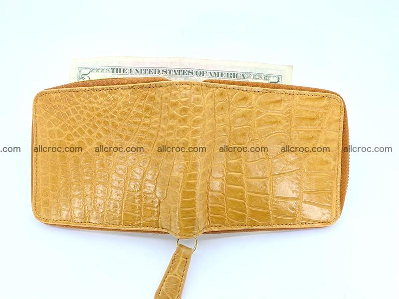 Crocodile skin wallet, billfold small 1434