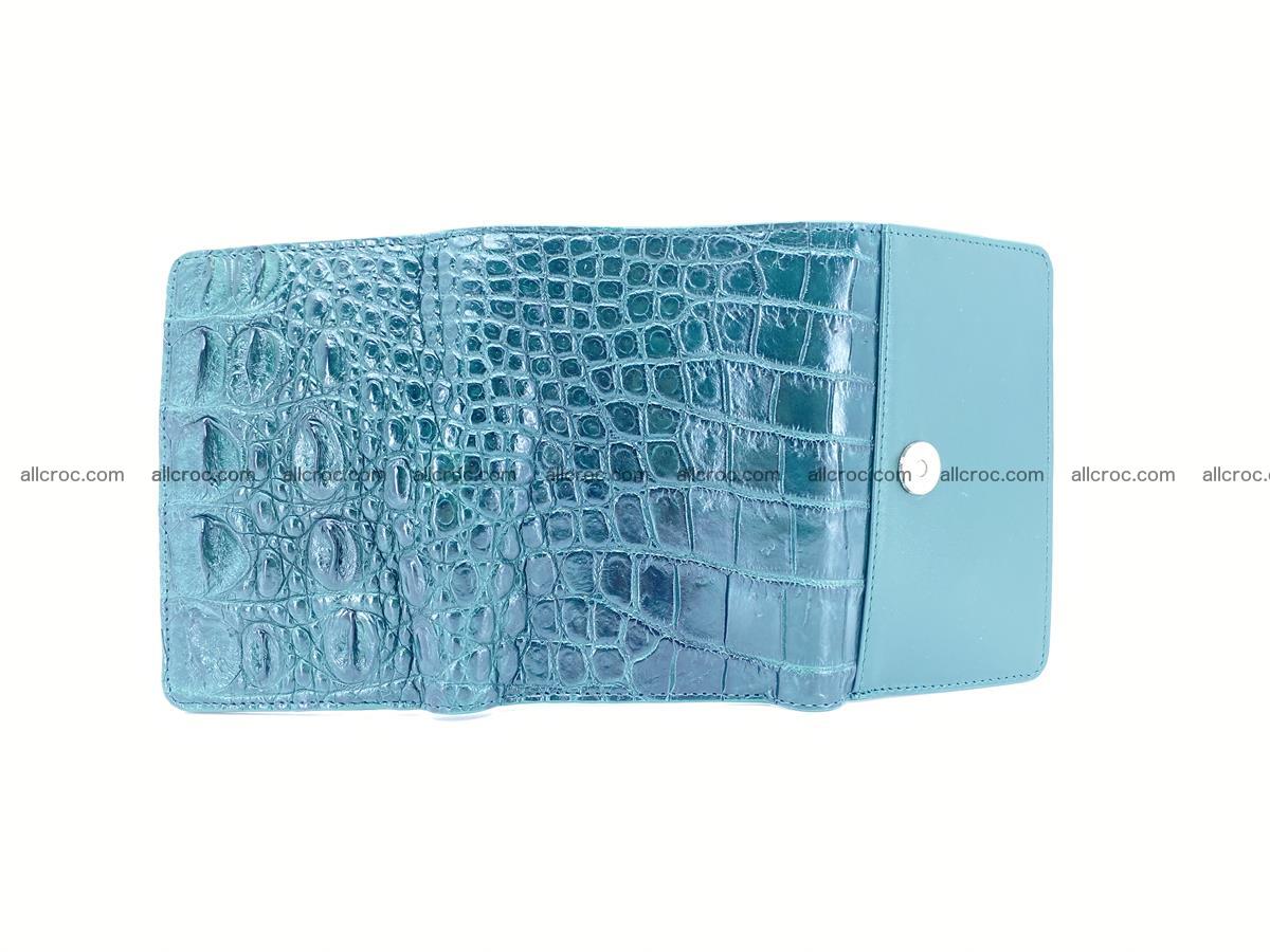 Crocodile skin wallet for women 959 Foto 9