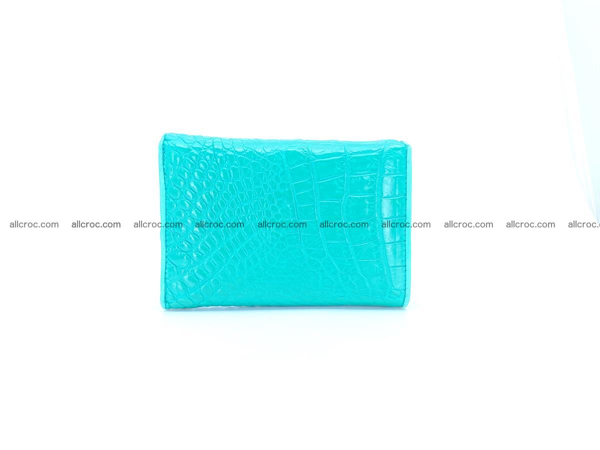 Crocodile skin wallet for women 1023 Foto 1
