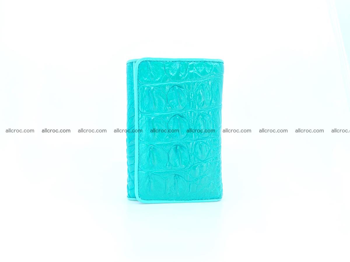 Crocodile skin wallet for women 1023 Foto 2