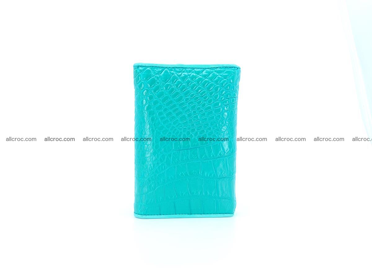 Crocodile skin wallet for women 1023 Foto 3