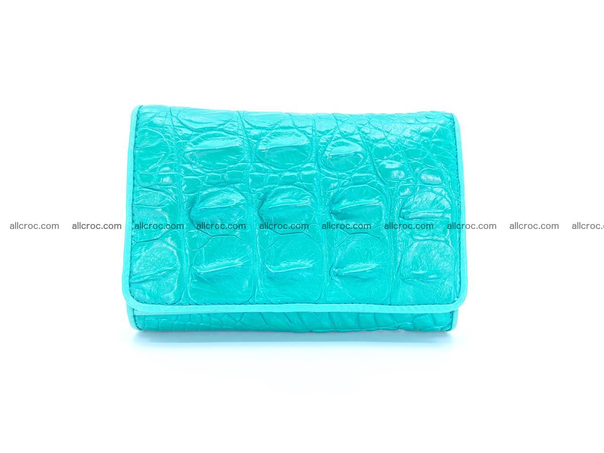Crocodile skin wallet for women 1023 Foto 0