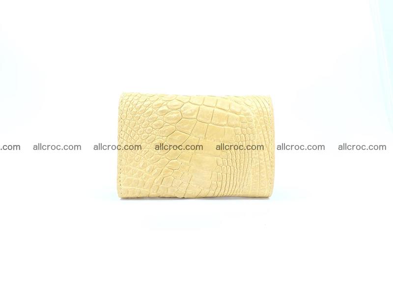 Crocodile skin wallet for women 1025