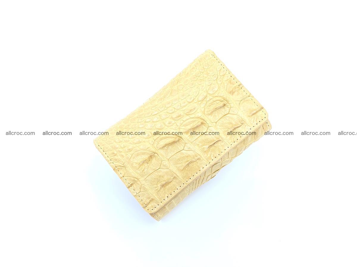 Crocodile skin wallet for women 1025 Foto 4