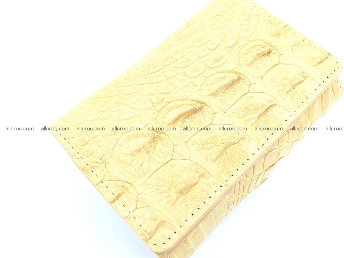 Crocodile skin wallet for women 1025 Foto 5