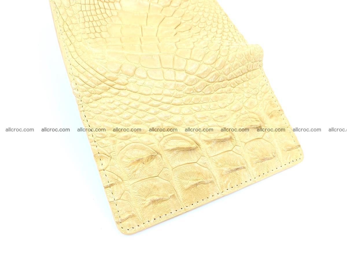 Crocodile skin wallet for women 1025 Foto 7