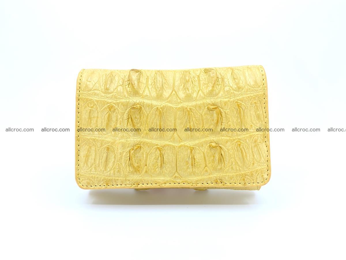 Crocodile skin wallet for women 1028 Foto 0