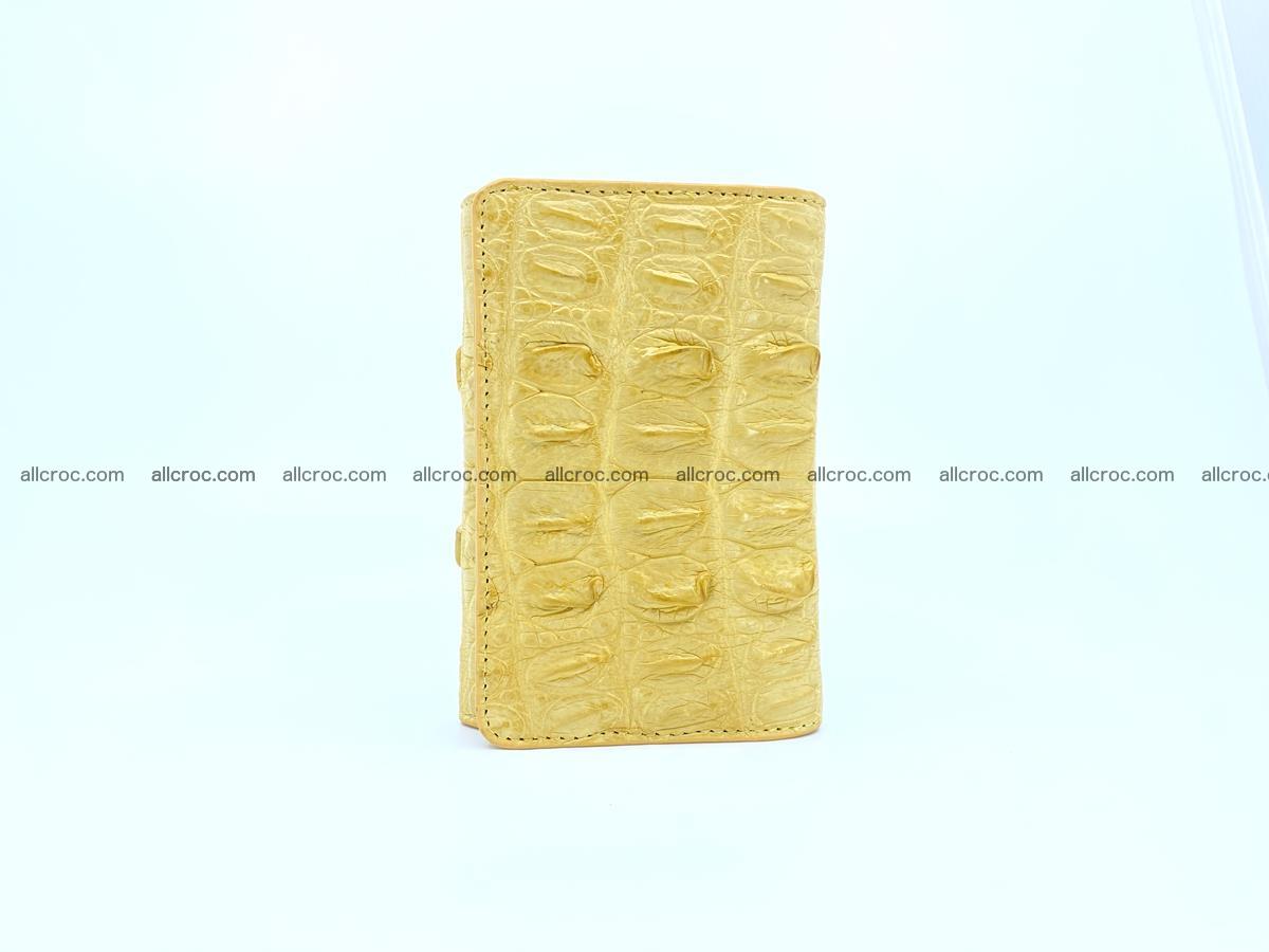 Crocodile skin wallet for women 1028 Foto 2