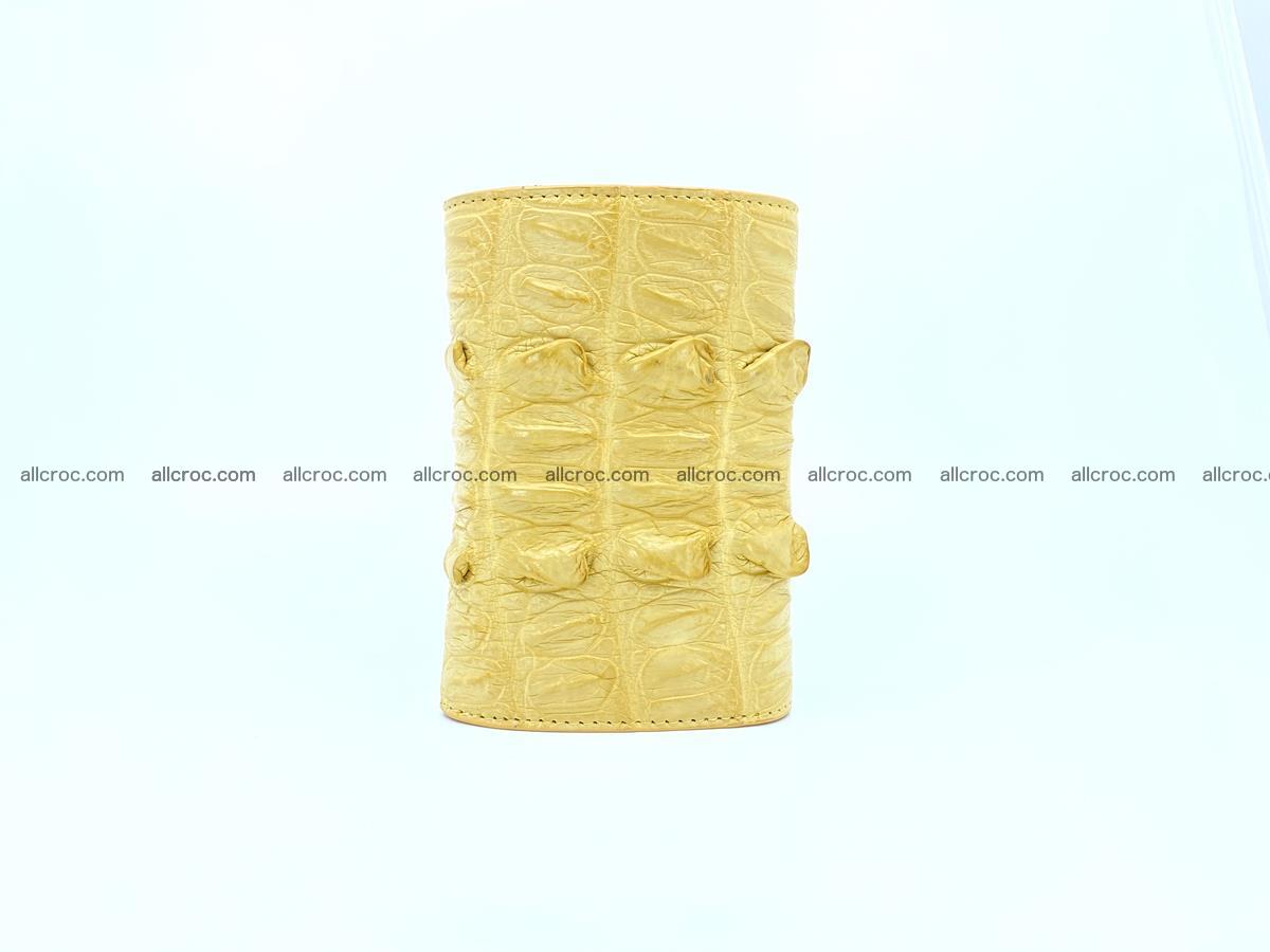 Crocodile skin wallet for women 1028 Foto 3