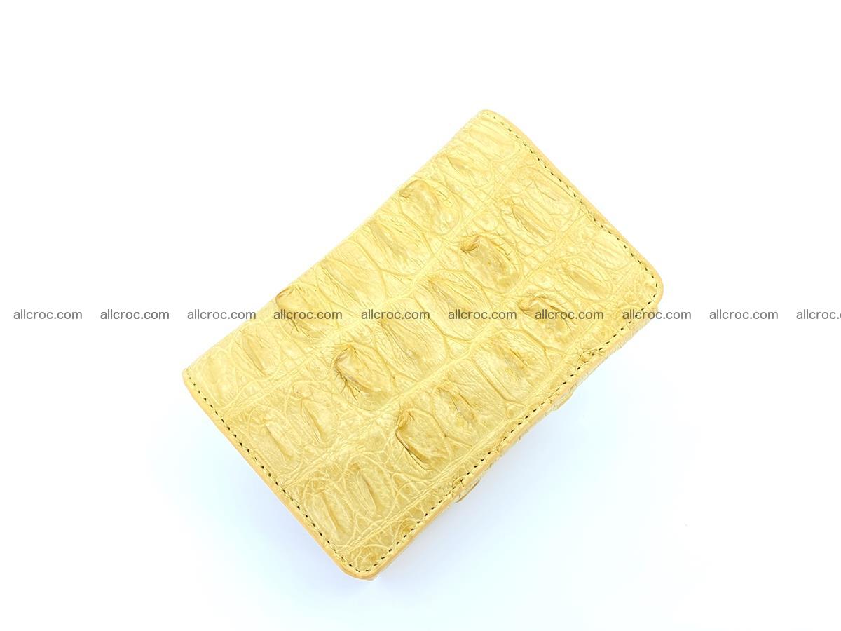 Crocodile skin wallet for women 1028 Foto 4