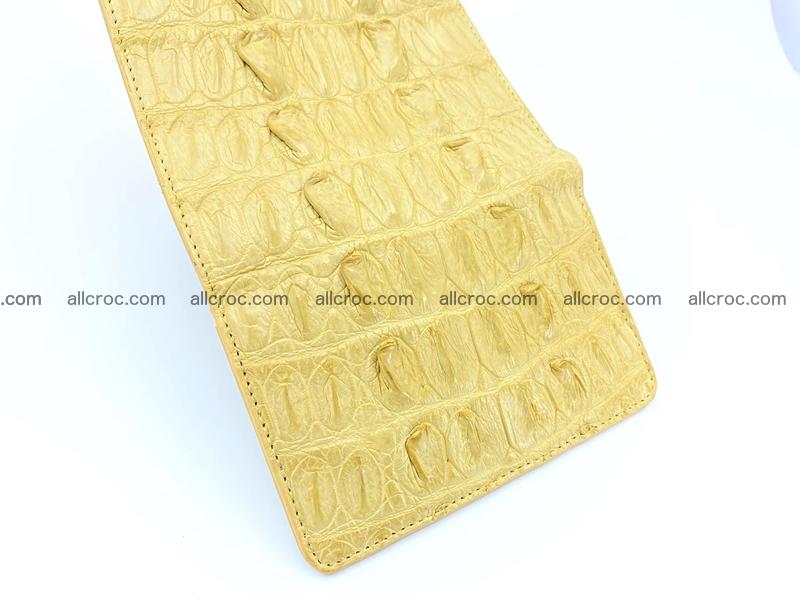 Crocodile skin wallet for women 1028