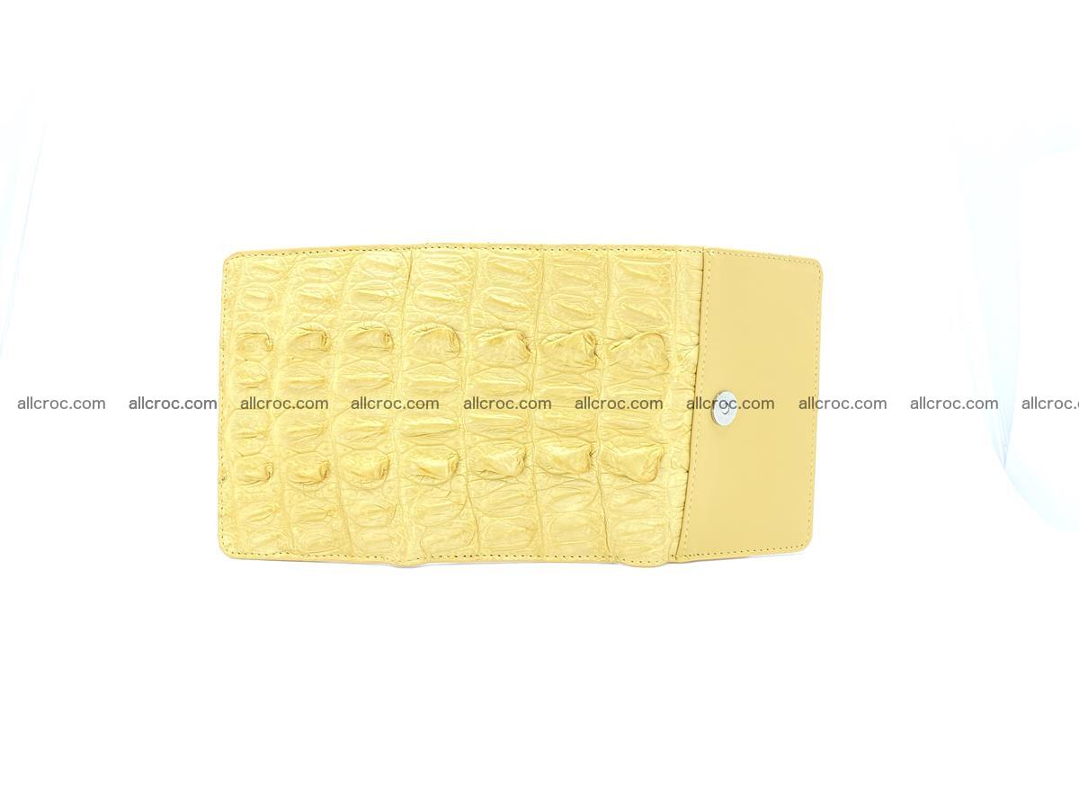 Crocodile skin wallet for women 1028 Foto 8