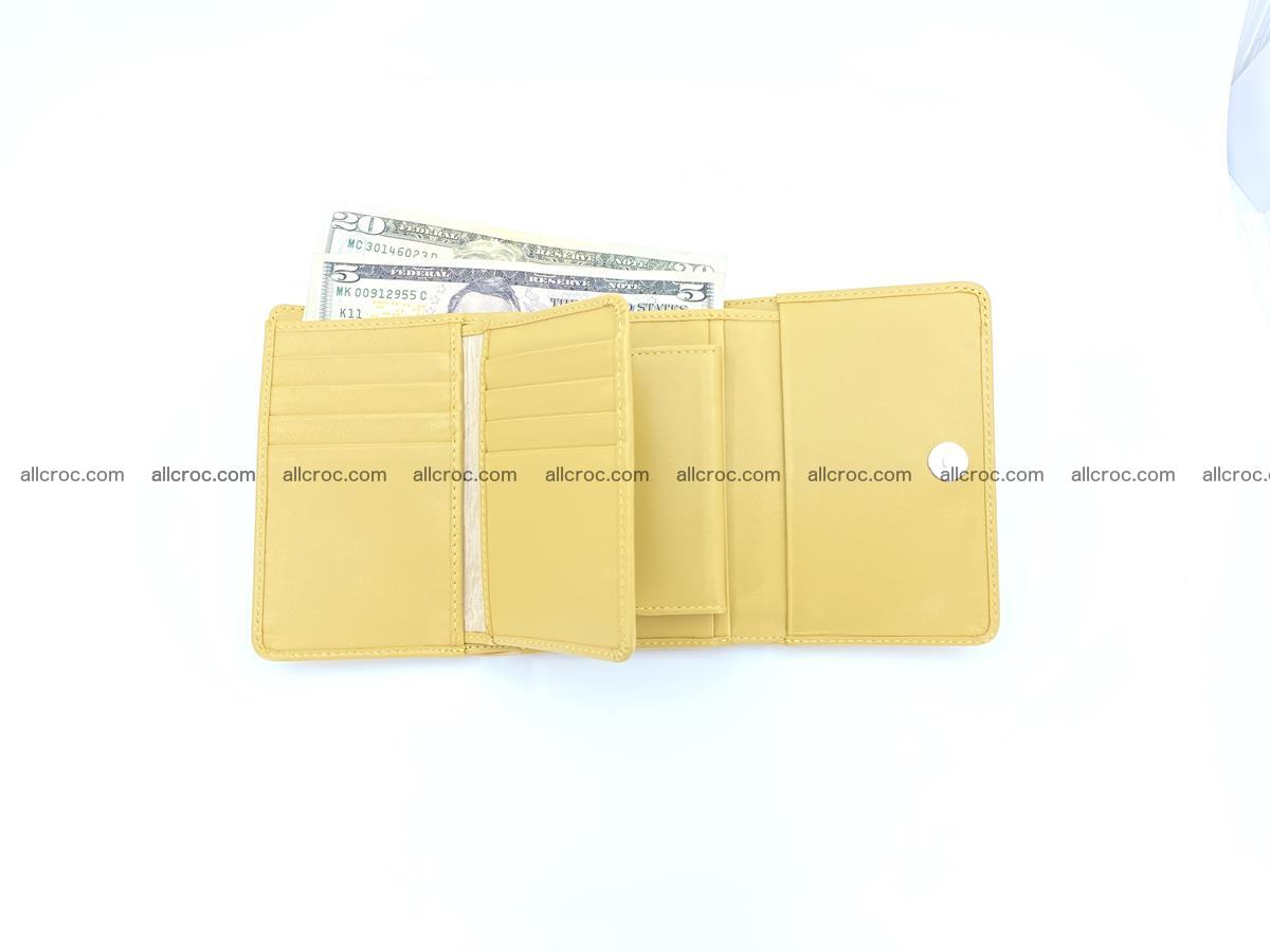 Crocodile skin wallet for women 1028 Foto 10