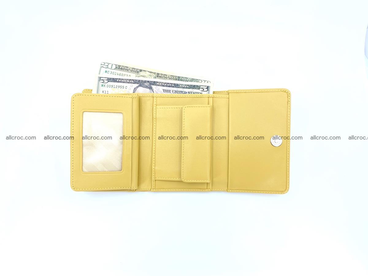 Crocodile skin wallet for women 1028 Foto 11