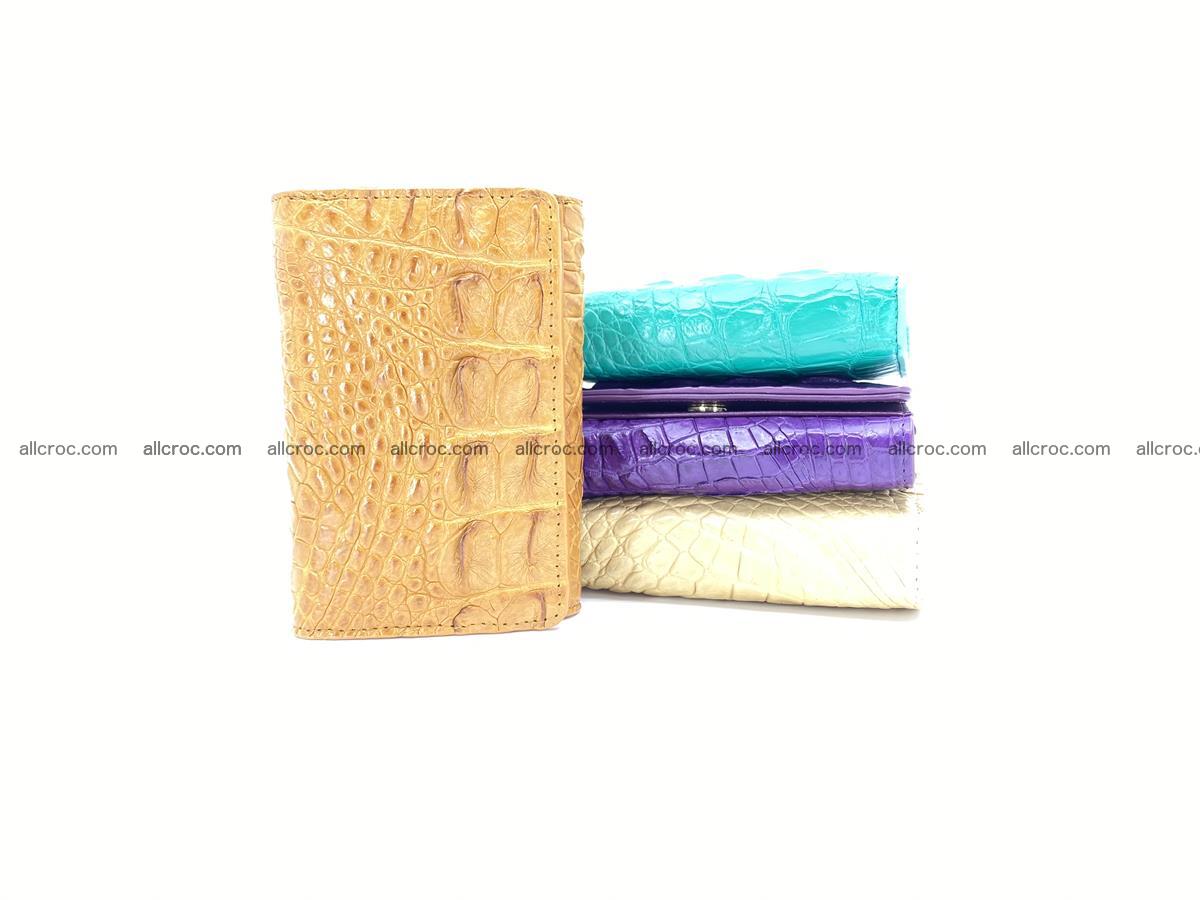 Crocodile skin wallet for women 1024 Foto 11