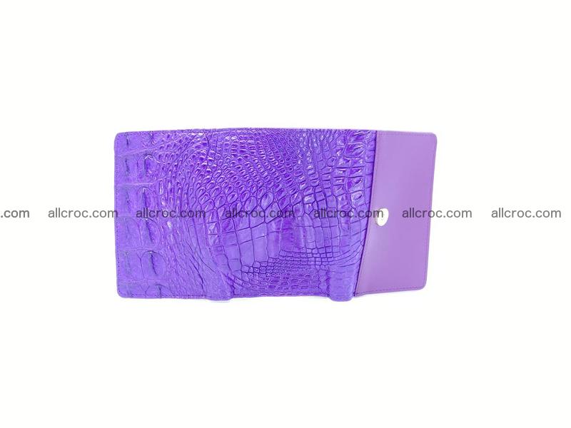Crocodile skin wallet for women 1026