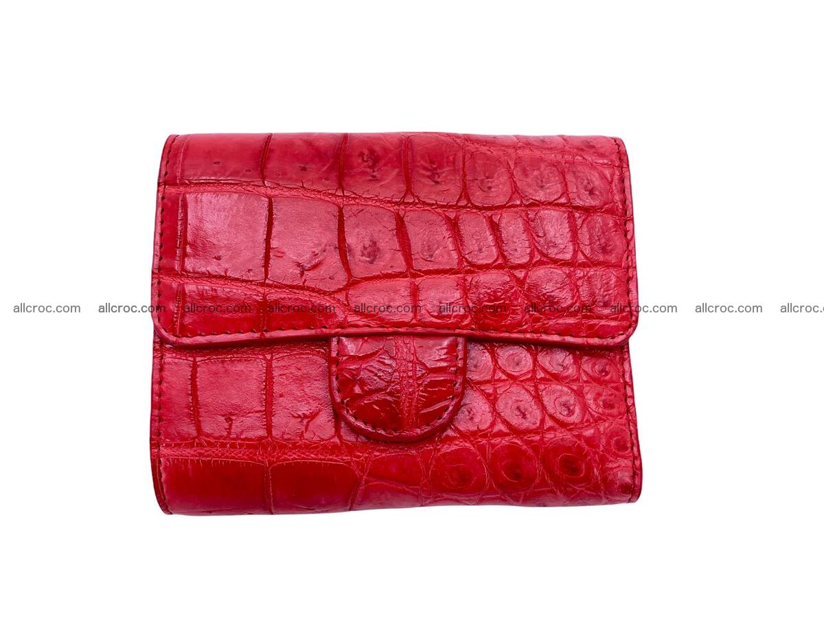 Handcrafted Crocodile skin wallet 1680 Foto 3