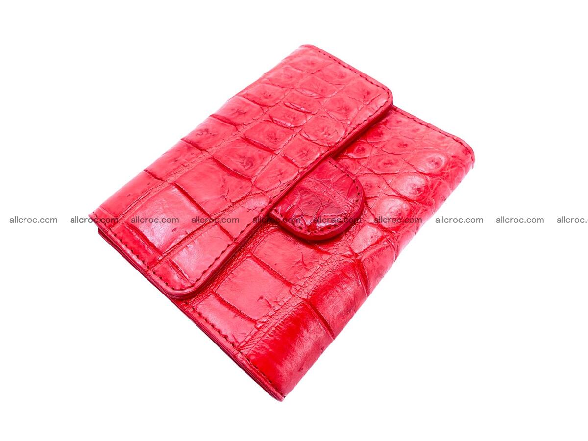 Handcrafted Crocodile skin wallet 1680 Foto 0