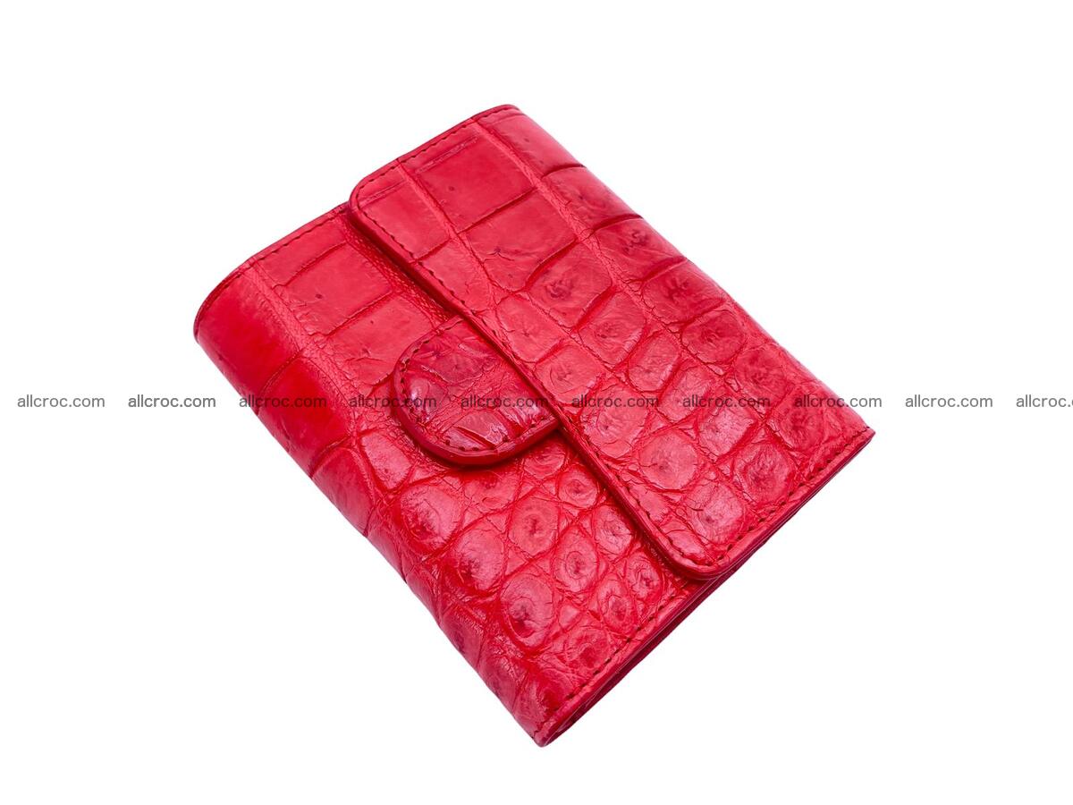 Handcrafted Crocodile skin wallet 1680 Foto 2