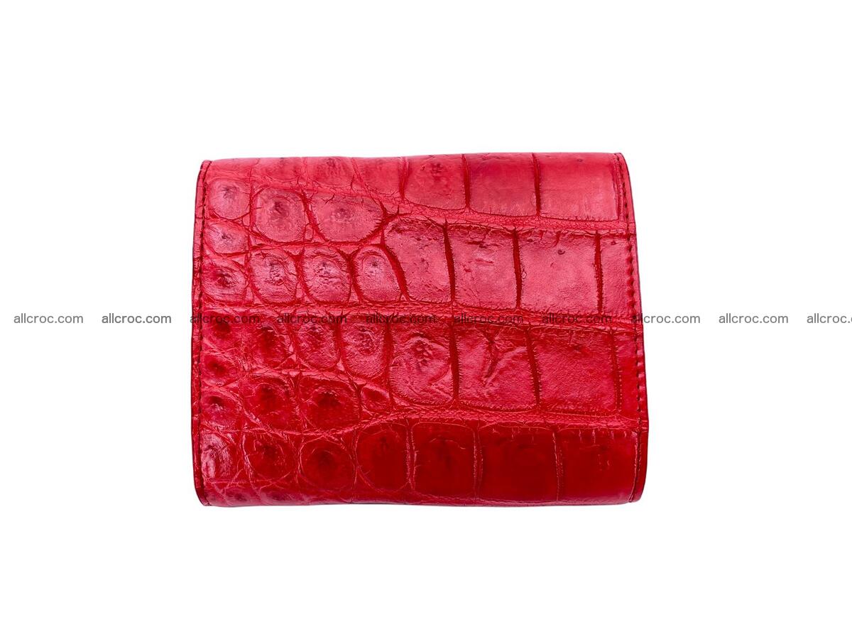 Handcrafted Crocodile skin wallet 1680 Foto 4