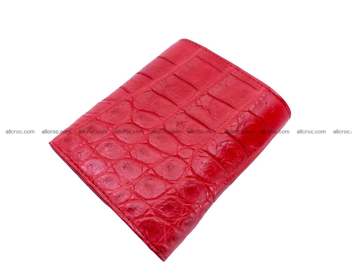 Handcrafted Crocodile skin wallet 1680 Foto 1