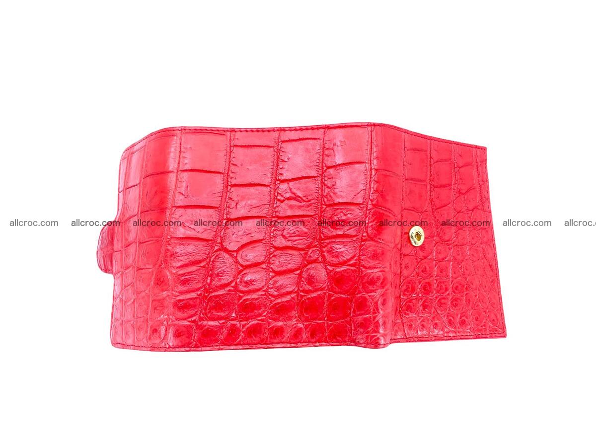 Handcrafted Crocodile skin wallet 1680 Foto 9