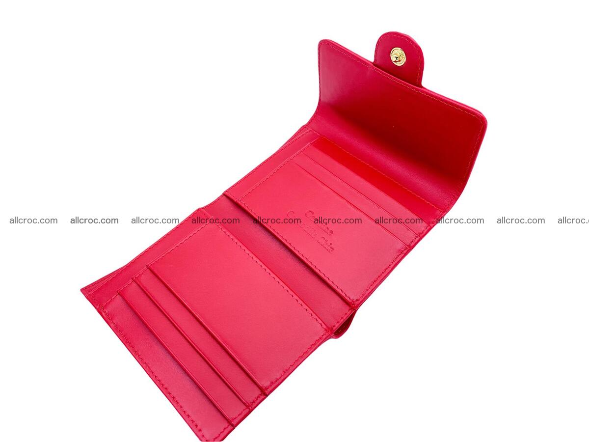 Handcrafted Crocodile skin wallet 1680 Foto 7