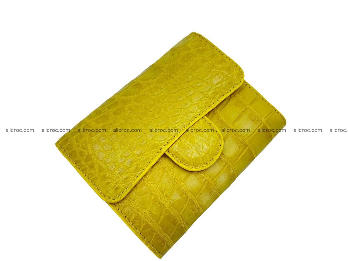 Handcrafted Crocodile skin wallet 1684 Foto 0