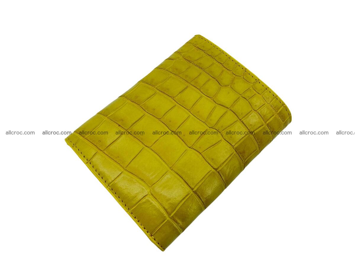 Handcrafted Crocodile skin wallet 1684 Foto 1