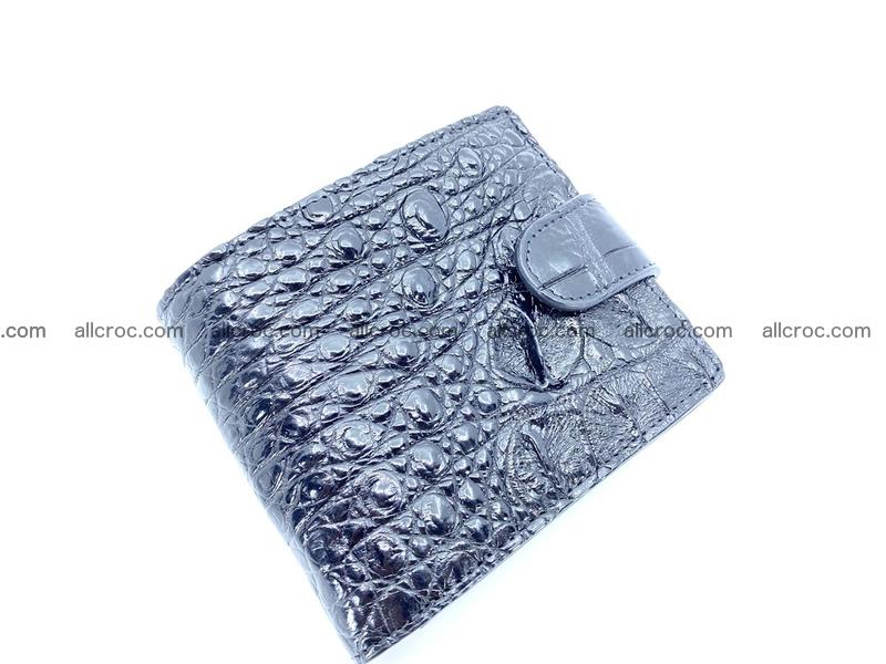 Crocodile skin wallet, short billfold 1423