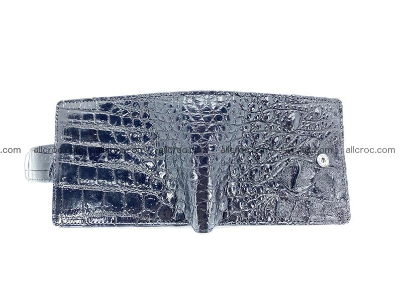 Crocodile skin wallet, short billfold 1423