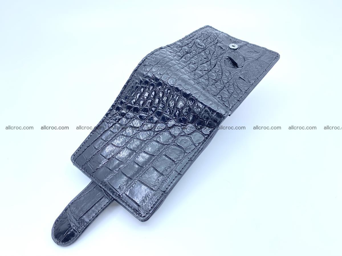 Crocodile skin wallet, short billfold 1423 Foto 2